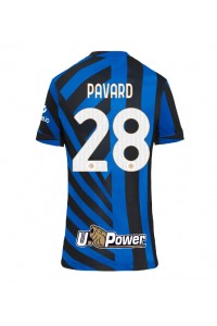 Inter Milan Benjamin Pavard #28 Fotballdrakt Hjemme Klær Dame 2024-25 Korte ermer